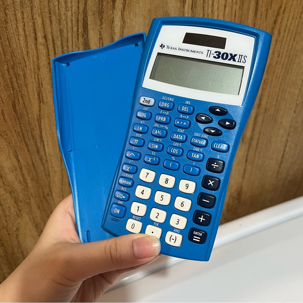 Texas Instruments TI-30X IIS Blue Scientific Calculator!